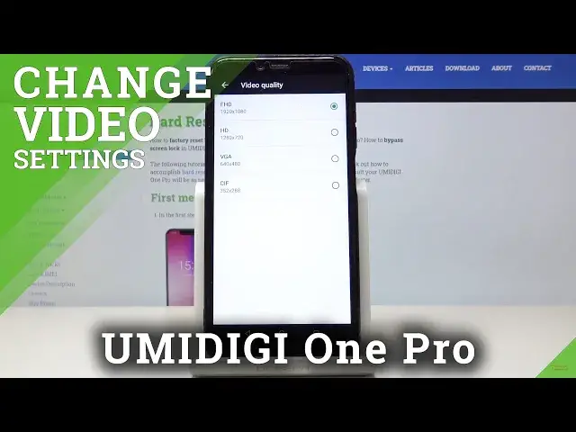 'Video thumbnail for How to Adjust Video Quality in UMIDIGI One Pro – Change Video Resolution'