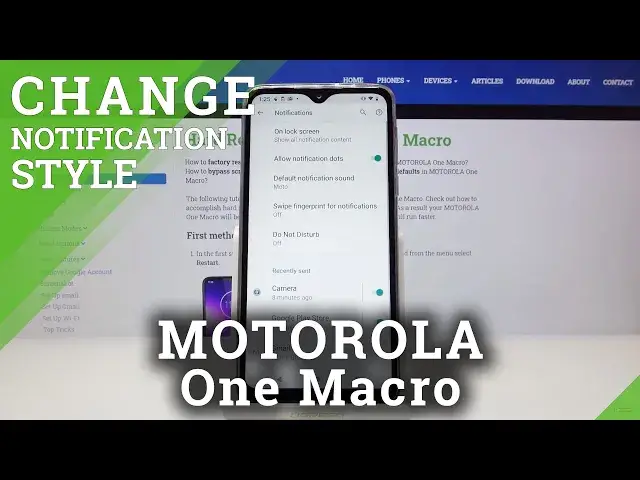Video thumbnail for How to Enter Notification Settings in MOTOROLA One Macro – Change Notification Settings