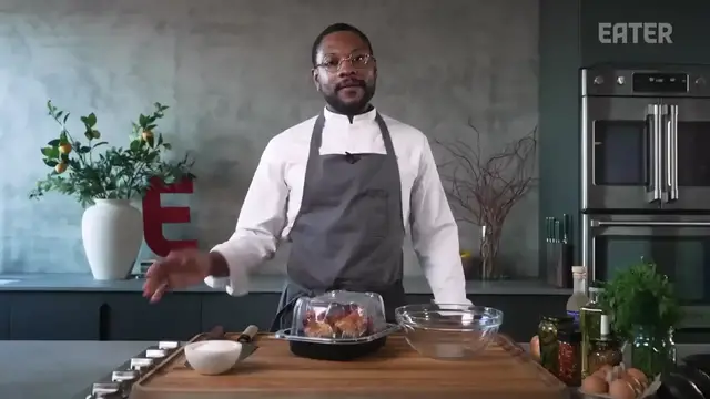 Video thumbnail for How Michelin Level Chefs Make Their Best Rotisserie Chicken Salad   Give a Chef(720P HD)