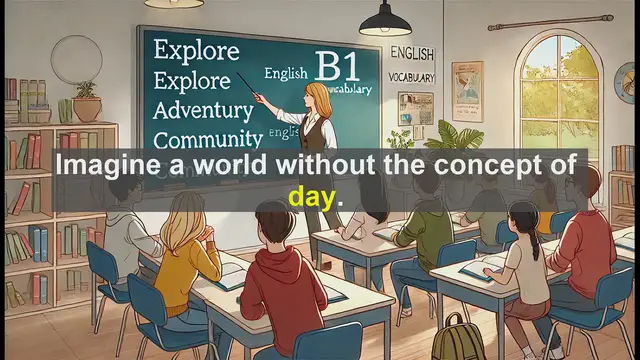 Video thumbnail for 2500 Must Know CEFR B1 Vocabulary - The Concept of 'Day': Exploring Its Meaning and Usage