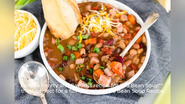 'Video thumbnail for 15 bean soup recipe'