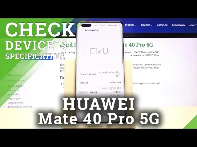'Video thumbnail for How to Check Device Specification on HUAWEI Mate 40 Pro 5G – Verify Phone Info'