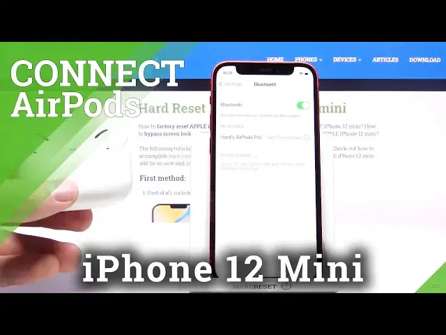 'Video thumbnail for How to Disconnect iPhone 12 Mini with AirPods – Remove Pods Connection'