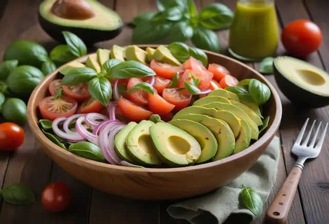 Video thumbnail for Avocado and Tomato Salad