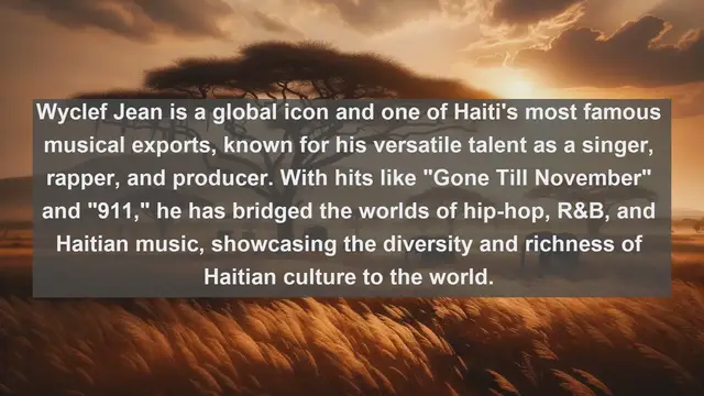Video thumbnail for Rhythms of the Caribbean: Top 10 Famous Singers from Haiti