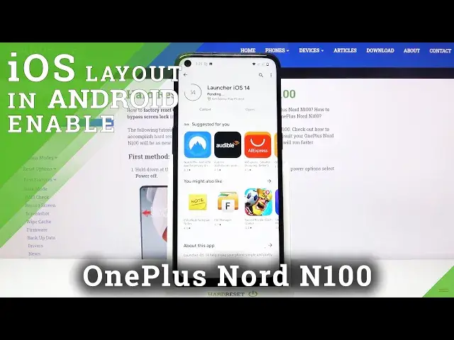 'Video thumbnail for How to Download and Apply iOS Launcher in OnePlus Nord N100 – Apple Layout'