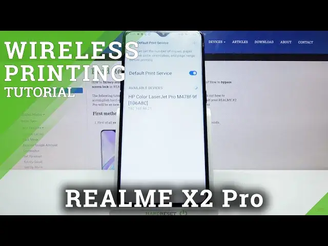 Video thumbnail for REALME X2 Pro – Turn On Printer Connection with Phone