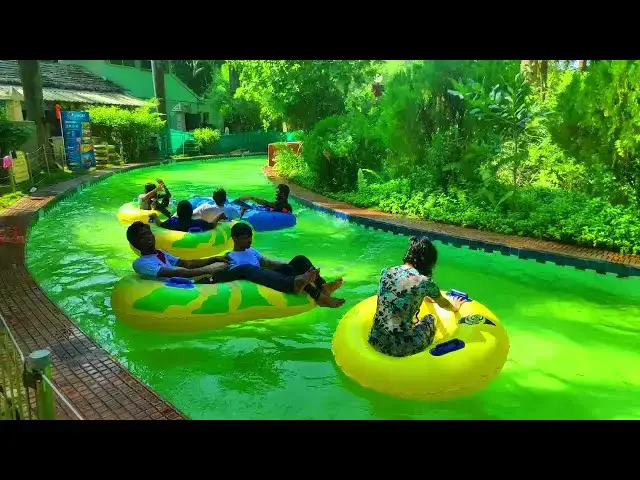 Video thumbnail for River Wave Pool | Water Kingdom in Mumbai (Borivali) India - Aqua Water Park