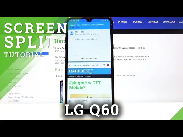 'Video thumbnail for How to Activate Split Screen Feature in LG Q60 – Use Two Apps at the Same Time'