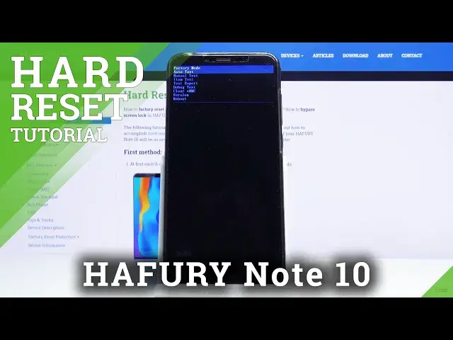 Video thumbnail for How to Hard Reset HAFURY Note 10 – Master Reset by Factory Mode