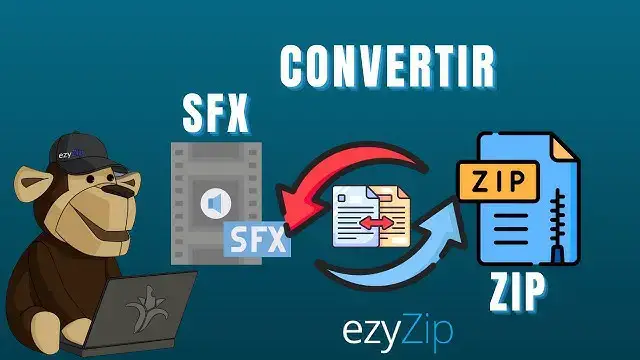 'Video thumbnail for Comment Convertir SFX en ZIP en Ligne (Guide Simple)'