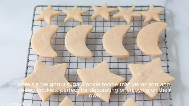 Video thumbnail for Sugar cookies recipe
