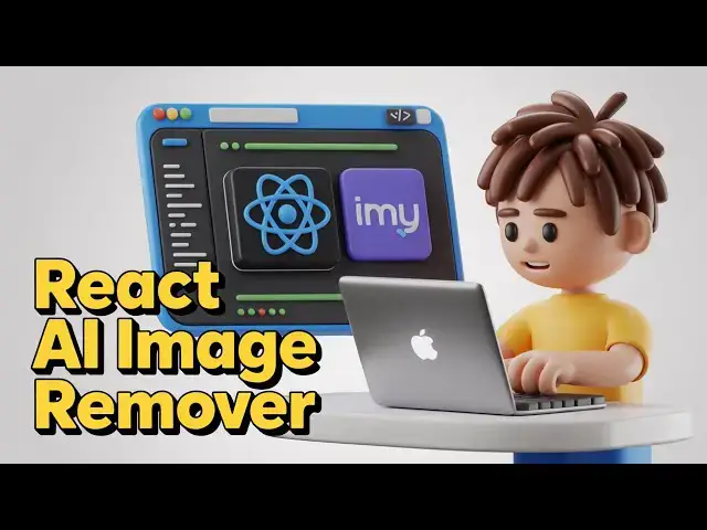 Video thumbnail for Build a React IMG.LY & MediaPipe AI Image Background Remover Like Canva Clone Web App in Browser