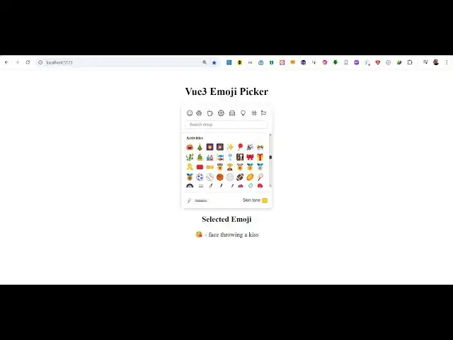 Video thumbnail for Build a Vue.js 3 Emoji Picker With Live Preview Component in Browser Using vue3-emoji-picker in TS