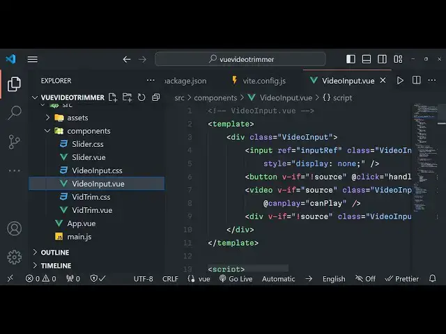 Video thumbnail for Build a Vue.js Video Cutter & Trimmer Editor Using FFMPEG WASM in Browser Using Javascript