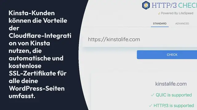 Video thumbnail for Kostenlose SSL-Zertifikate und Hosting von Kinsta