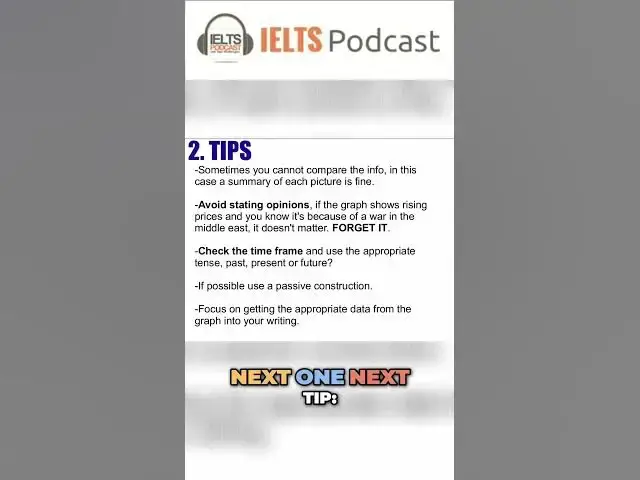 Video thumbnail for Mastering IELTS Task 1: Key Tips for Success