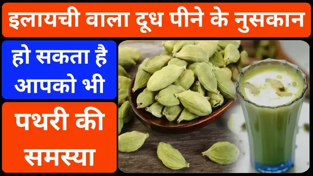 'Video thumbnail for इलायची वाला दूध पीने के नुसकान | इलायची वाला दूध पीने से क्या होता है | ilayachi dudh pene ke nuskan'
