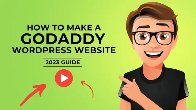 'Video thumbnail for How To Make A GoDaddy WordPress Website 2023 [Made Easy]'