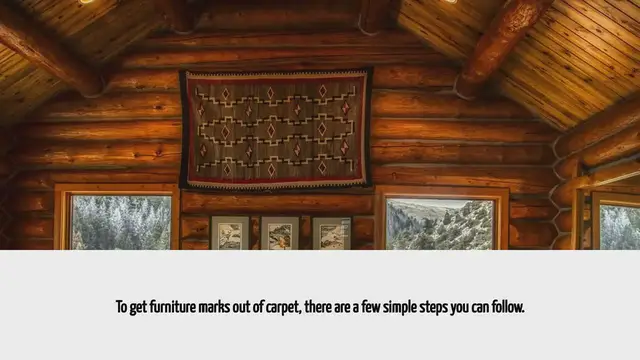 Video thumbnail for How To Get Furniture Marks Out Of Carpet