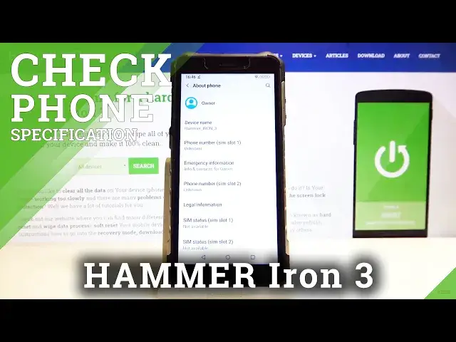 Video thumbnail for How to Reach Phone Specification in Hammer Iron 3 - Open Android Details