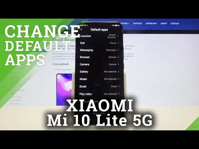 'Video thumbnail for How to Set Up Default Applications in Xiaomi Mi 10 Lite 5G - Change Default Apps'