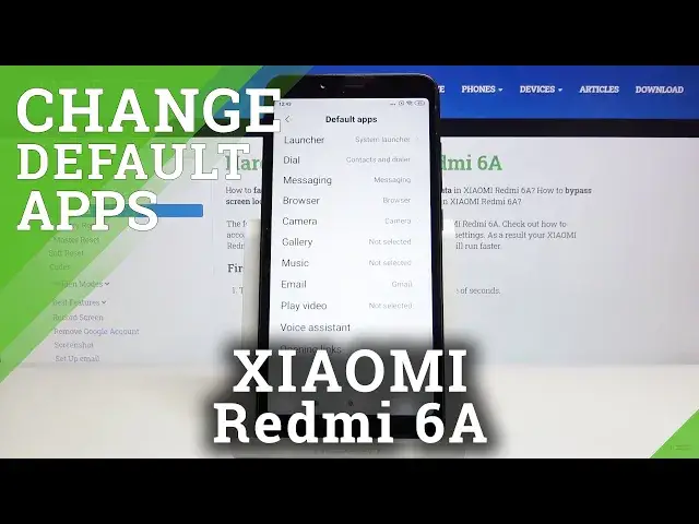Video thumbnail for How to Set App as Defaults in XIAOMI REDMI 6A – Find Defaults List
