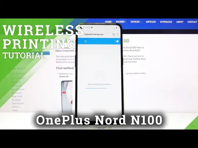 'Video thumbnail for How to Print Wireless from OnePlus Nord N100 – Connect to Printer'