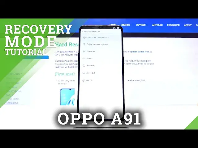 'Video thumbnail for How to Enter Recovery Mode in OPPO A91 – Recovery Options'