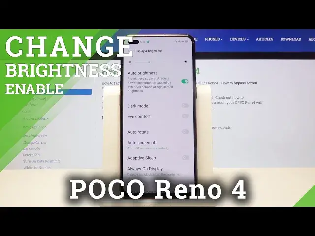 Video thumbnail for How to Adjust Screen Brightness on OPPO Reno 4 – Auto-Brightness