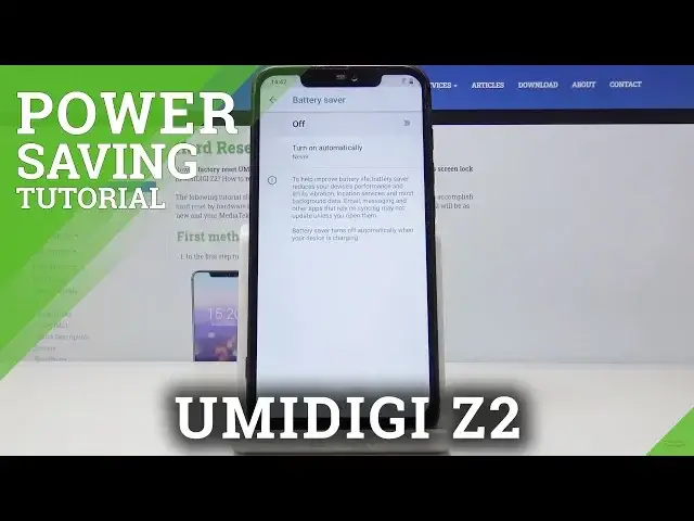 Video thumbnail for How to Turn On Battery Saver on UMIDIGI Z2 - Power Saving Mode