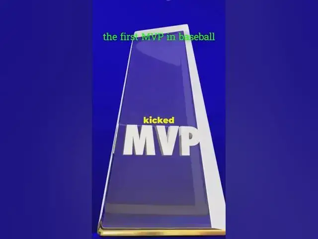Video thumbnail for The first MVP in baseball #baseball #sports #facts #shorts