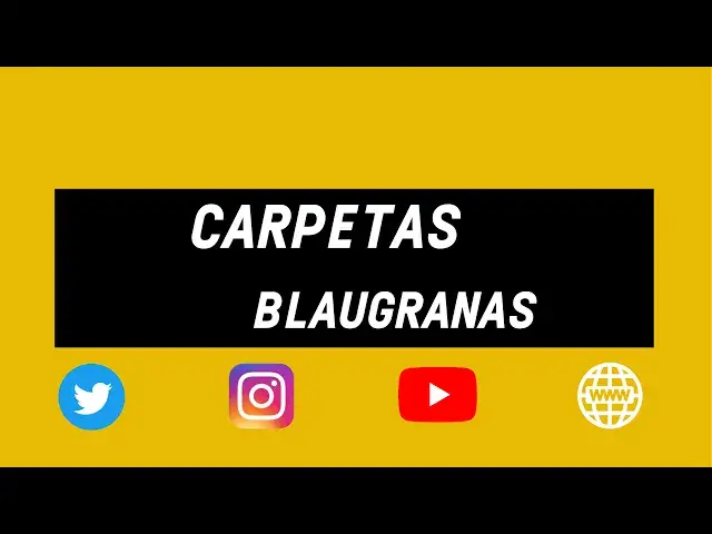 Video thumbnail for CARPETAS BLAUGRANAS - TU PLATAFORMA INFORMATIVA SOBRE EL FC BARCELONA