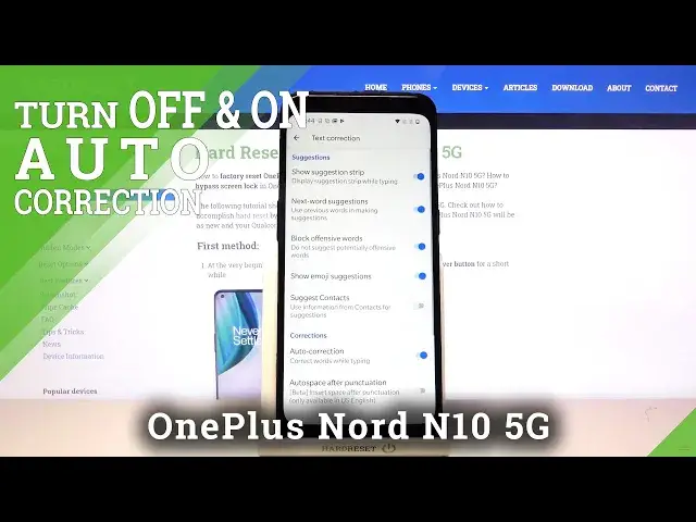 Video thumbnail for How to Use Auto Correction on OnePlus Nord N10 5G – Text Correction Option