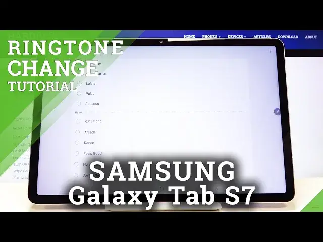 'Video thumbnail for How to Change Ringtone in SAMSUNG Galaxy Tab S7 – Find Ringtone List'