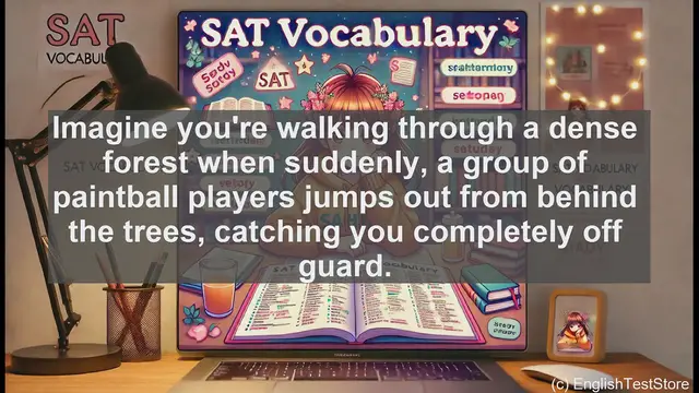 Video thumbnail for 5000 Must Know SAT Vocabulary - Ambush: A Surprise Attack Explained