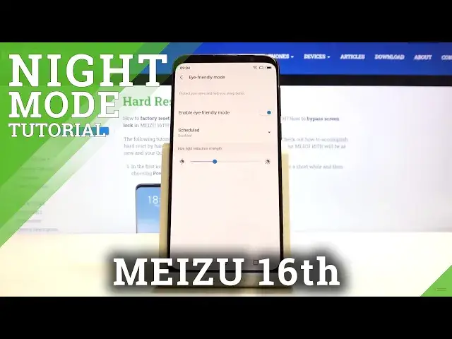 'Video thumbnail for How to Activate Night Mode in Meizu 16TH – Enable Night Mode / Eye Protection'