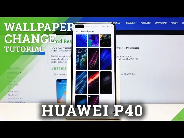 Video thumbnail for How to Change Wallpaper in HUAWEI P40 – Personalize Your Display