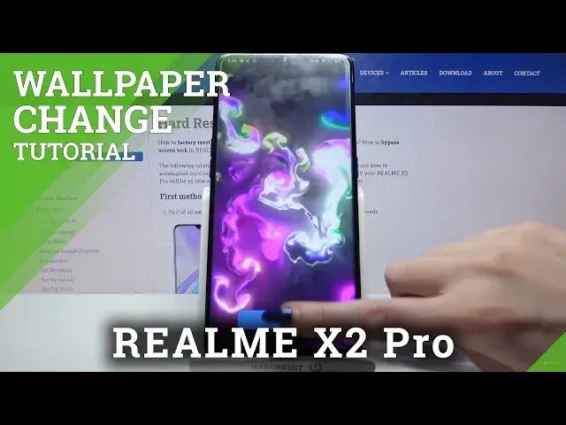Video thumbnail for Apply Live Magic Fluids Wallpaper Application - REALME X2 Pro
