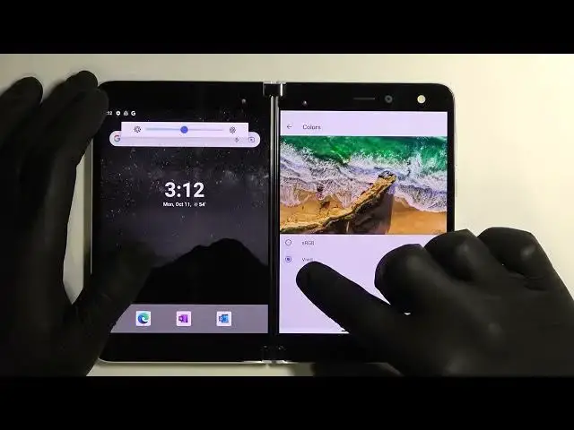 'Video thumbnail for How to Find Display Settings on MICROSOFT Surface Duo - Open Display Settings'
