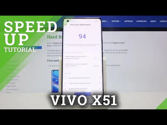 'Video thumbnail for How to Speed Up VIVO X51 5G – Optimize Device'