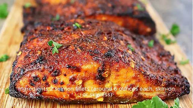 Video thumbnail for Salmon air fryer recipe