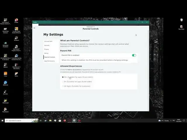 Video thumbnail for How To Setup Parental Controls On Roblox