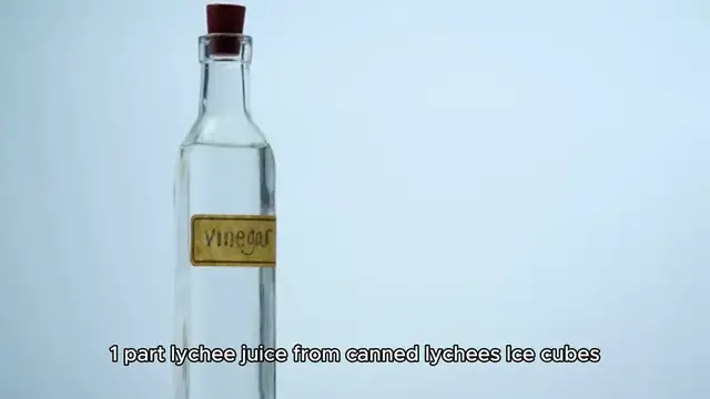 Video thumbnail for lychee martini recipe