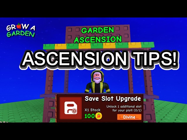 Video thumbnail for How to  complete *GARDEN ASCENSION* fast in Grow A Garden
