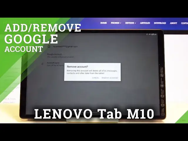 Video thumbnail for How to Add  / Remove Google Account in LENOVO Tab M10 – Create Google Account
