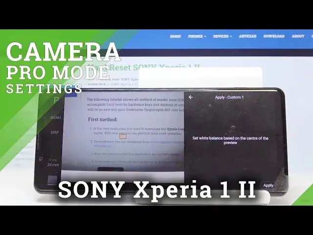 Video thumbnail for How to Use Camera Pro Mode in SONY Xperia 1 II – Camera Settings