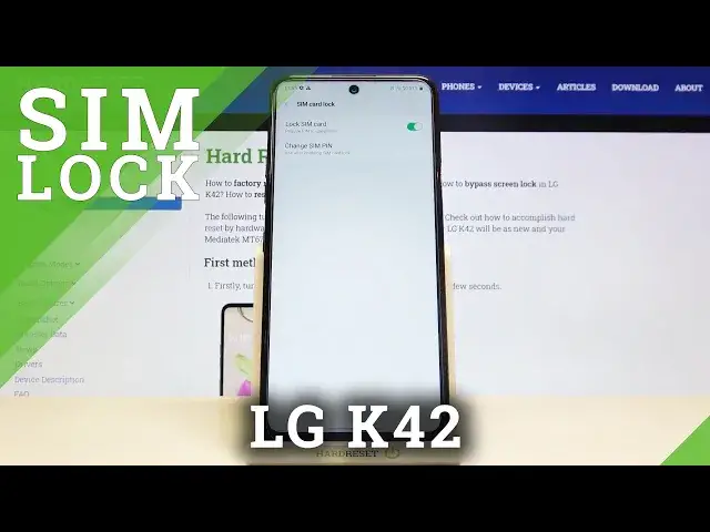 'Video thumbnail for How to Set Up SIM PIN Code – SIM Lock on LG K42'