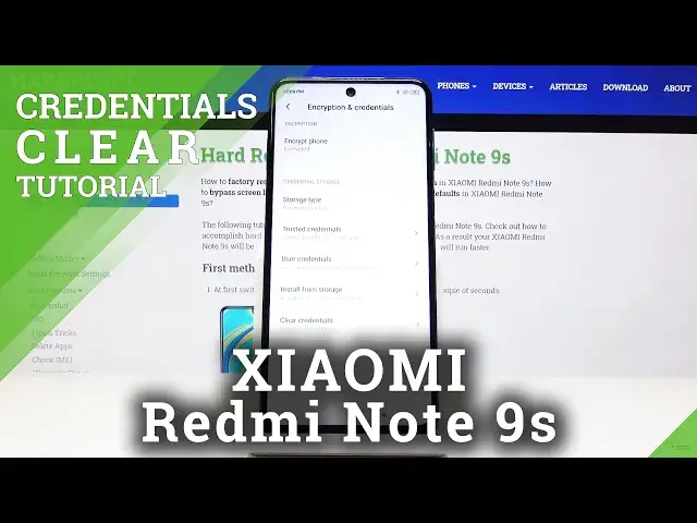 Video thumbnail for How to Clear Credentials in XIAOMI Redmi Note 9s – Delete Certificates