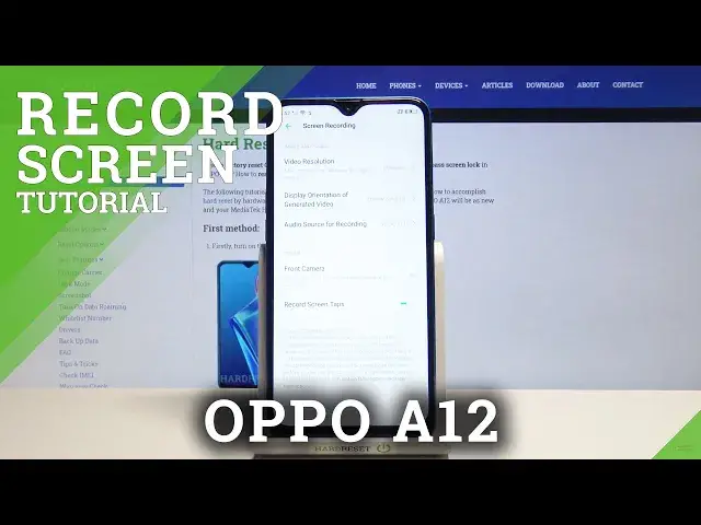 'Video thumbnail for How to Record Screen OPPO A12 – Screen Recorder'